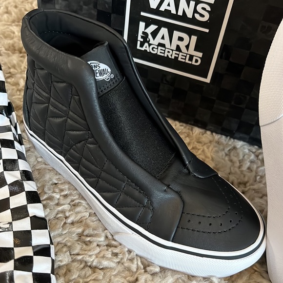 Vans Karl lagerfeld sk8 high laceless - Picture 2 of 6